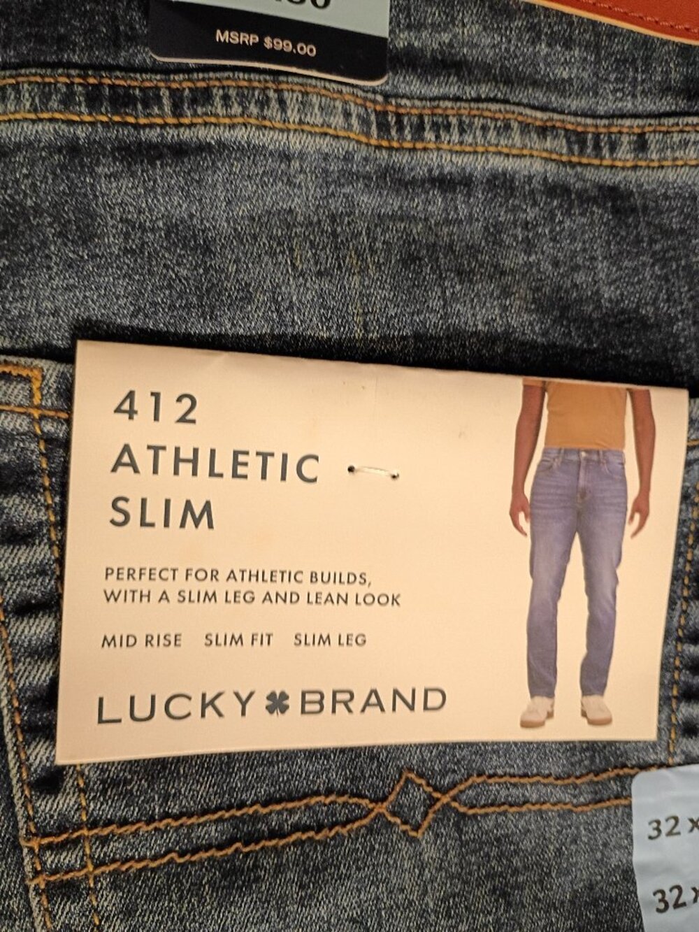 Lucky Brand 412 jeans